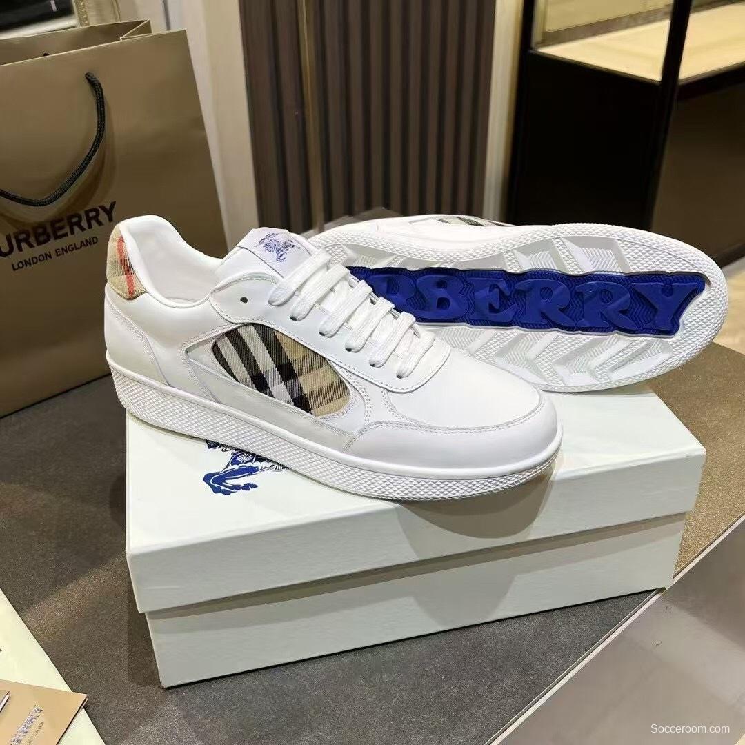 Burberry 2025/SS Italian-Made Sneakers with Equestrian Knight Label - KFY00300