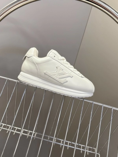 Louis Vuitton LV x Pharrell Williams Runway Platform Sneakers Retro Running Shoes - KFY00380