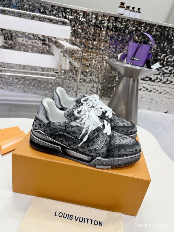LV Trainer Basketball Series Washed Sneakers - LY00430