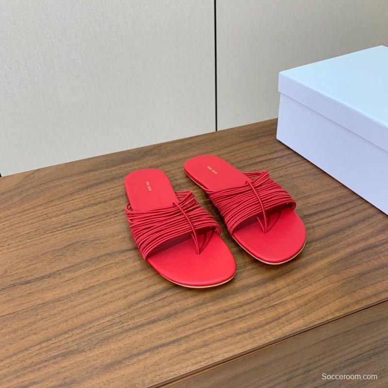 The Row Roman Net Sandals 2025 SS Minimalist Design - KFY00210