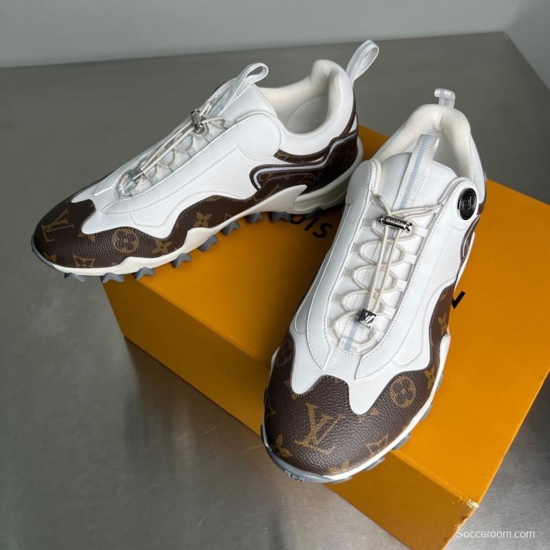 Louis Vuitton LV Circle Low-Top Casual Shoes with Anti-Slip Metal Accessories - YC