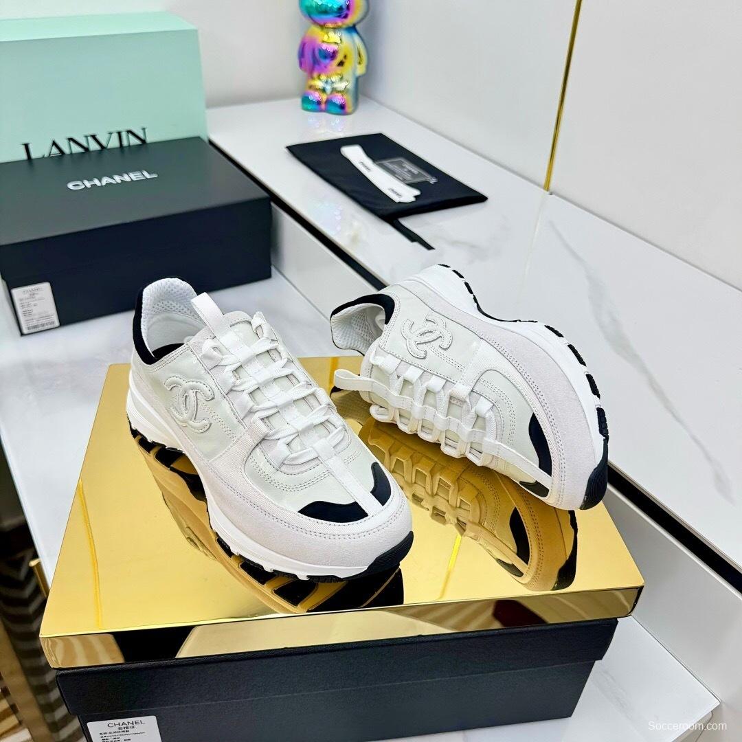 Chanel 2025 SS Thick Sole Casual Sneakers - LY00310
