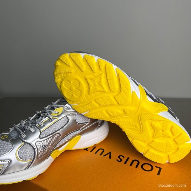 L v Olympia Round Toe Lace-Up Low Top Casual Lifestyle Shoes - YC