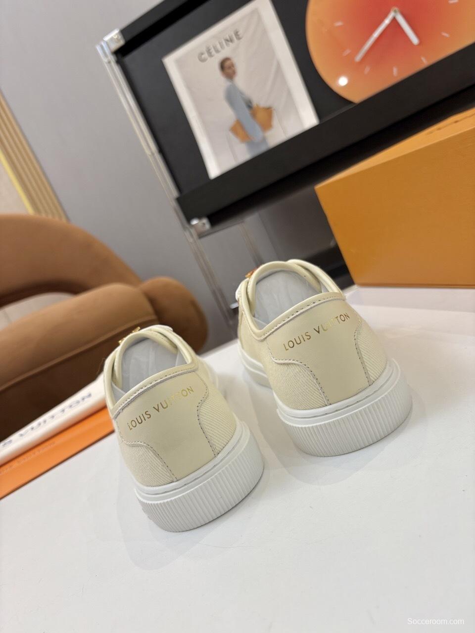 Louis Vuitton Lagoon Series Thick Sole Denim Monogram Skate Sneakers - AS00300