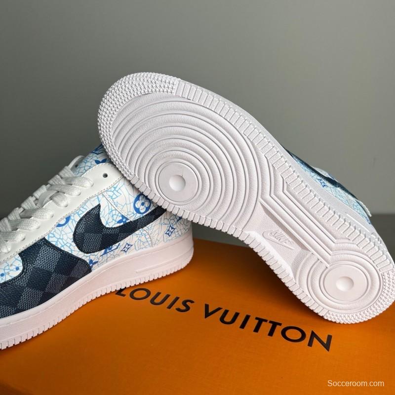 Nike Air Force Collaboration Top Athletic Sneakers - YC