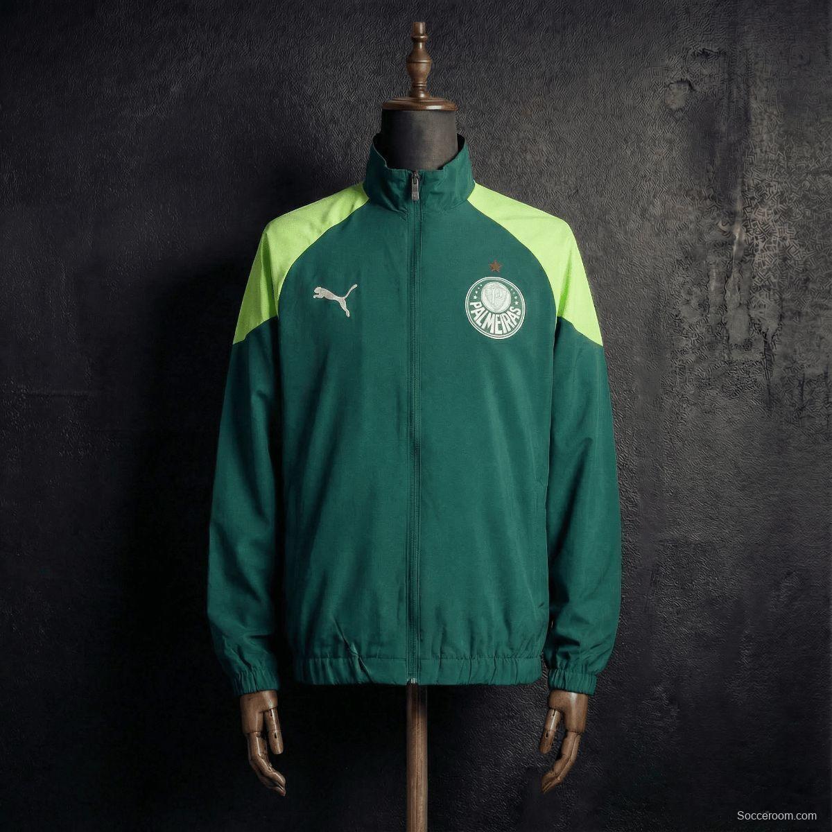 2026 Palmeiras Green Jacket Windbreaker