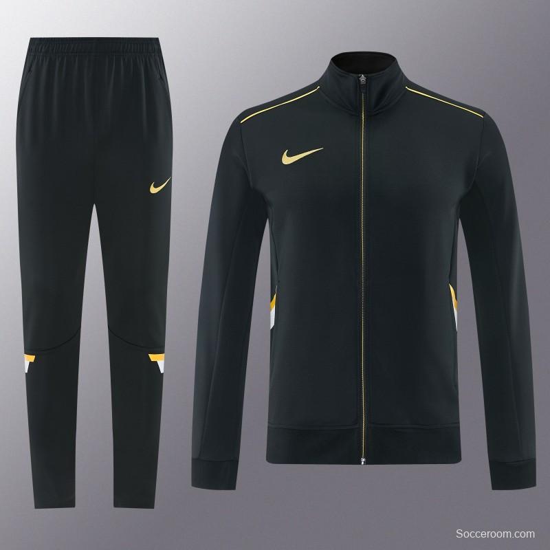2026 NIKE Black Full Zipper Jacket + Long Pants