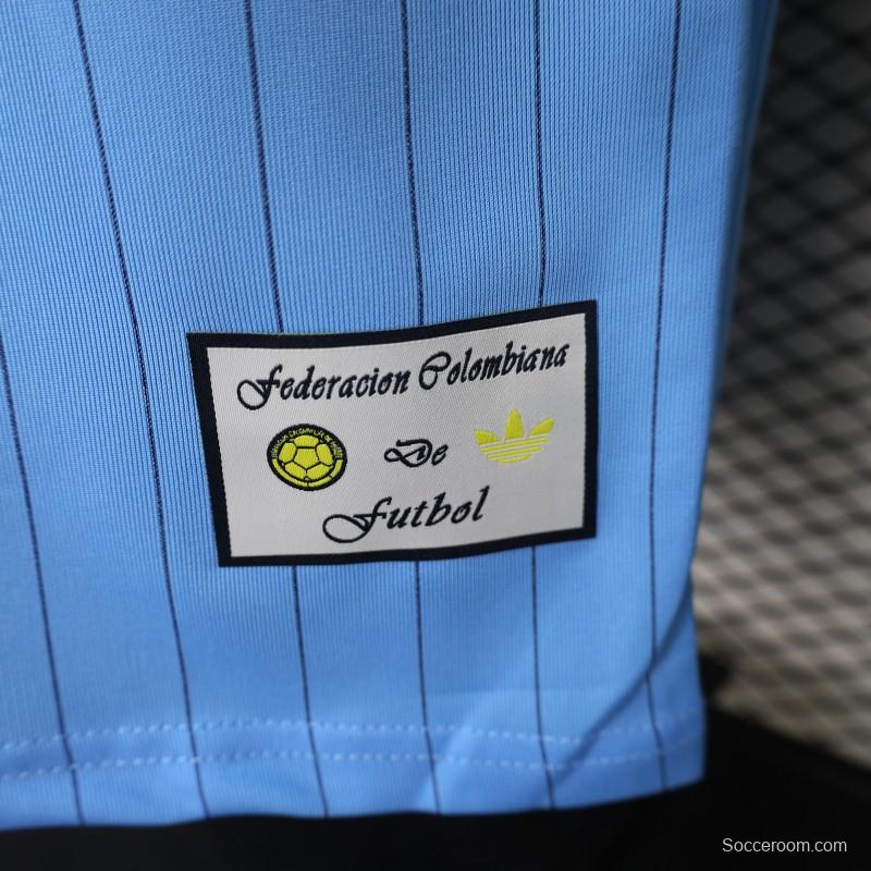 Player Version 2026 Colombia Blue Terrace Icons Jersey
