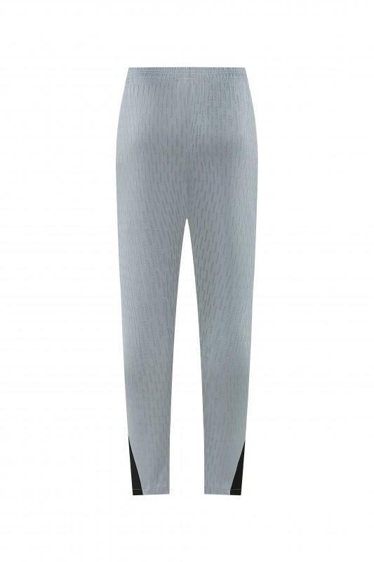 2026/27 Paris Saint-Germain White  Half Zipper Jacket Tracksuit + Light Grey Long Pants