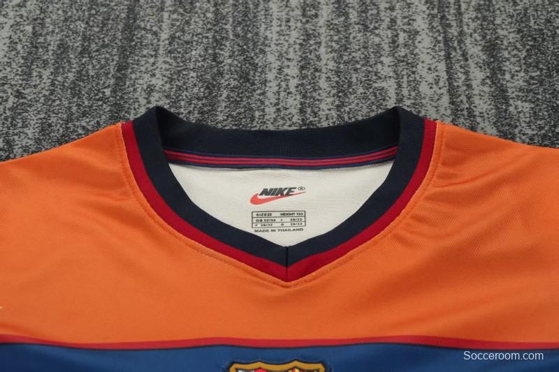 Retro Kids 98/99 Barcelona Third Jersey