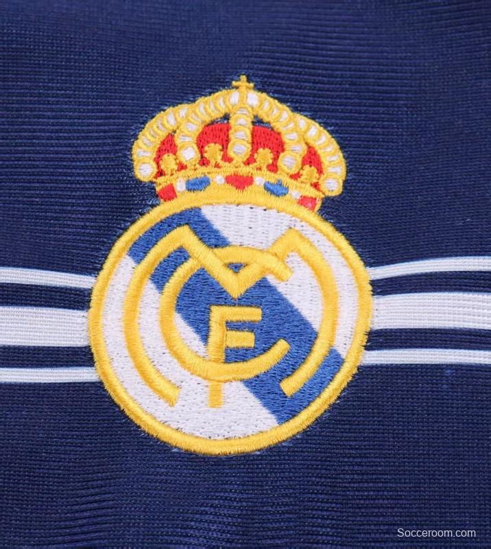 Retro Kids 98/99 Real Madrid Away Navy Jersey
