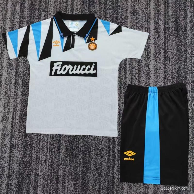 Retro Kids 92/93 Inter Milan Away Jersey