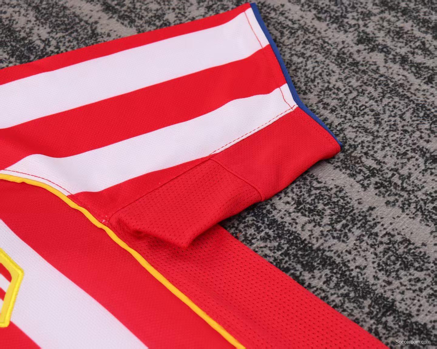 Retro Kids 04/05 Atletico Madrid Home Jersey