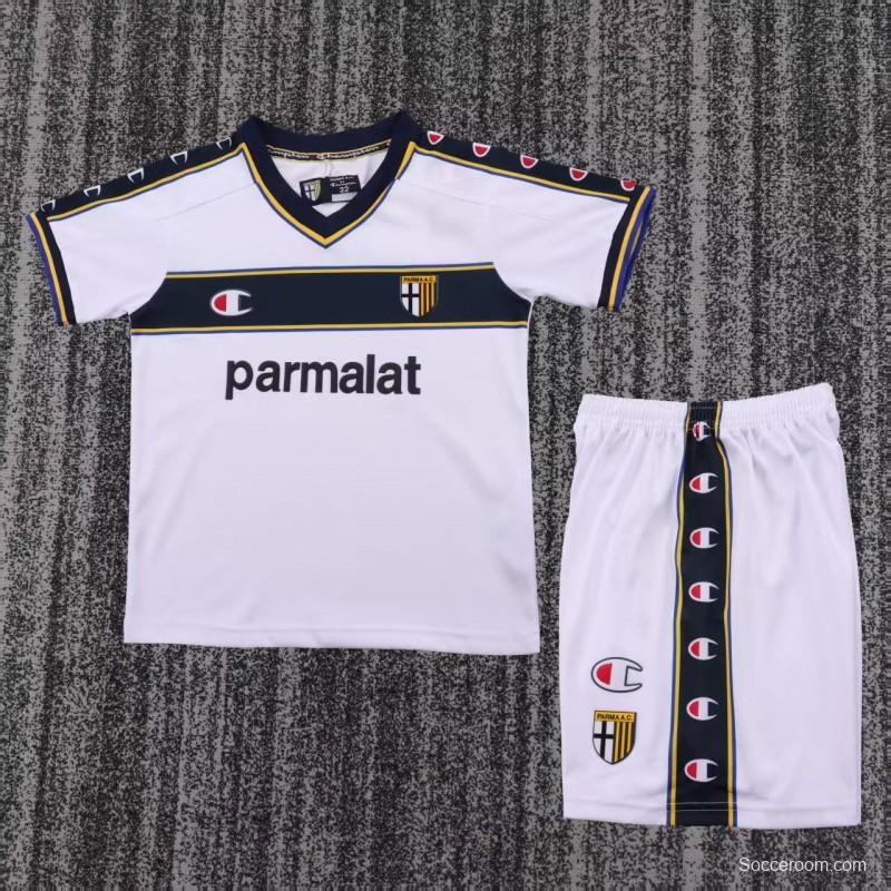 Retro 02/03 Kids Parma Home Jersey