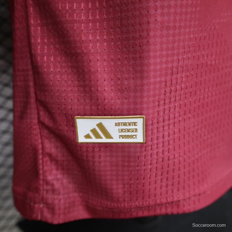 Player Version 26/27 Real Madrid Third Burgundy Red Jersey