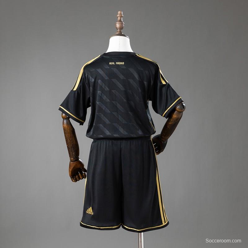 11/12 Kids Real Madrid Away Retro Kit Jersey Size 16-28