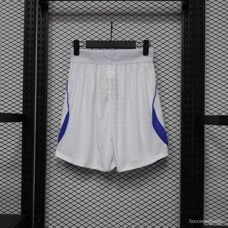 Player Version 2026 Croatia White  Home Shorts