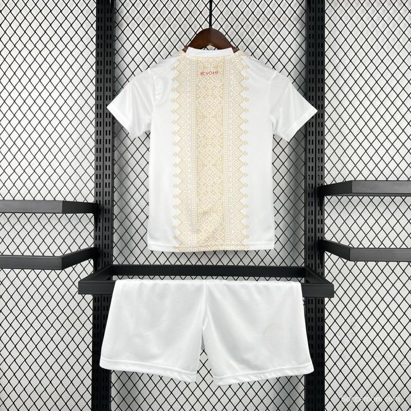 2026 Kids Morocco World Cup Away Kit