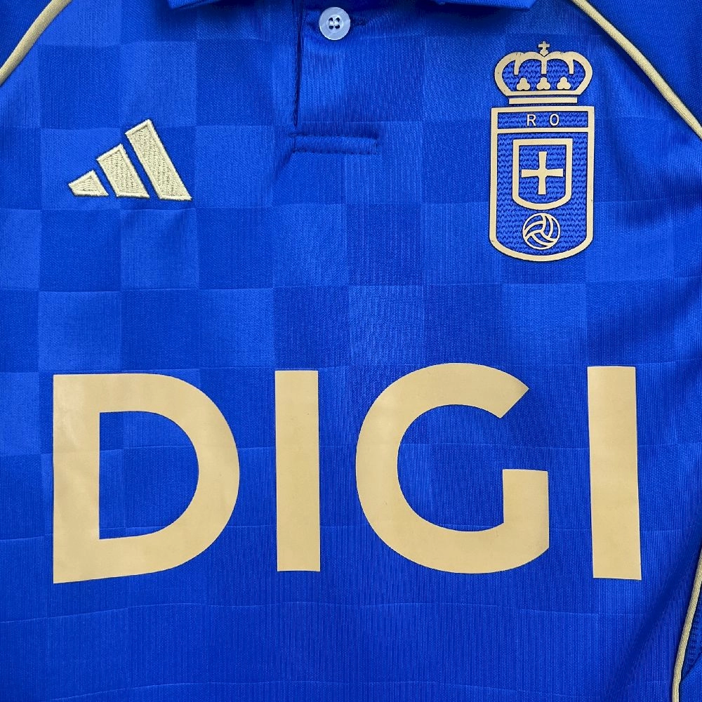 25/26 Kids Real Oviedo Home Jersey