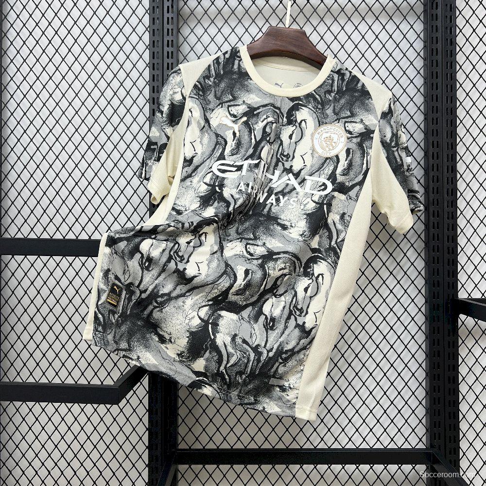 2025/26 Mens Manchester City Year Of The Horse Special Edition Jersey