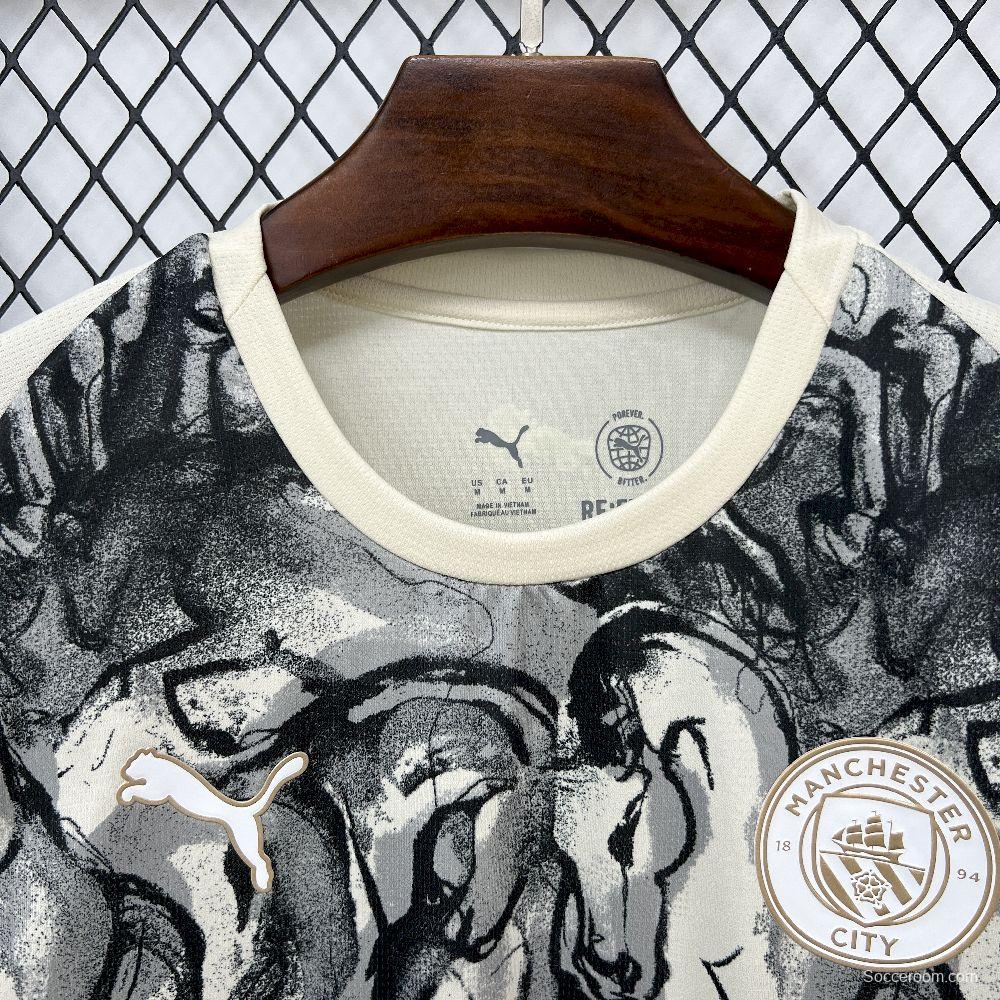 2025/26 Mens Manchester City Year Of The Horse Special Edition Jersey