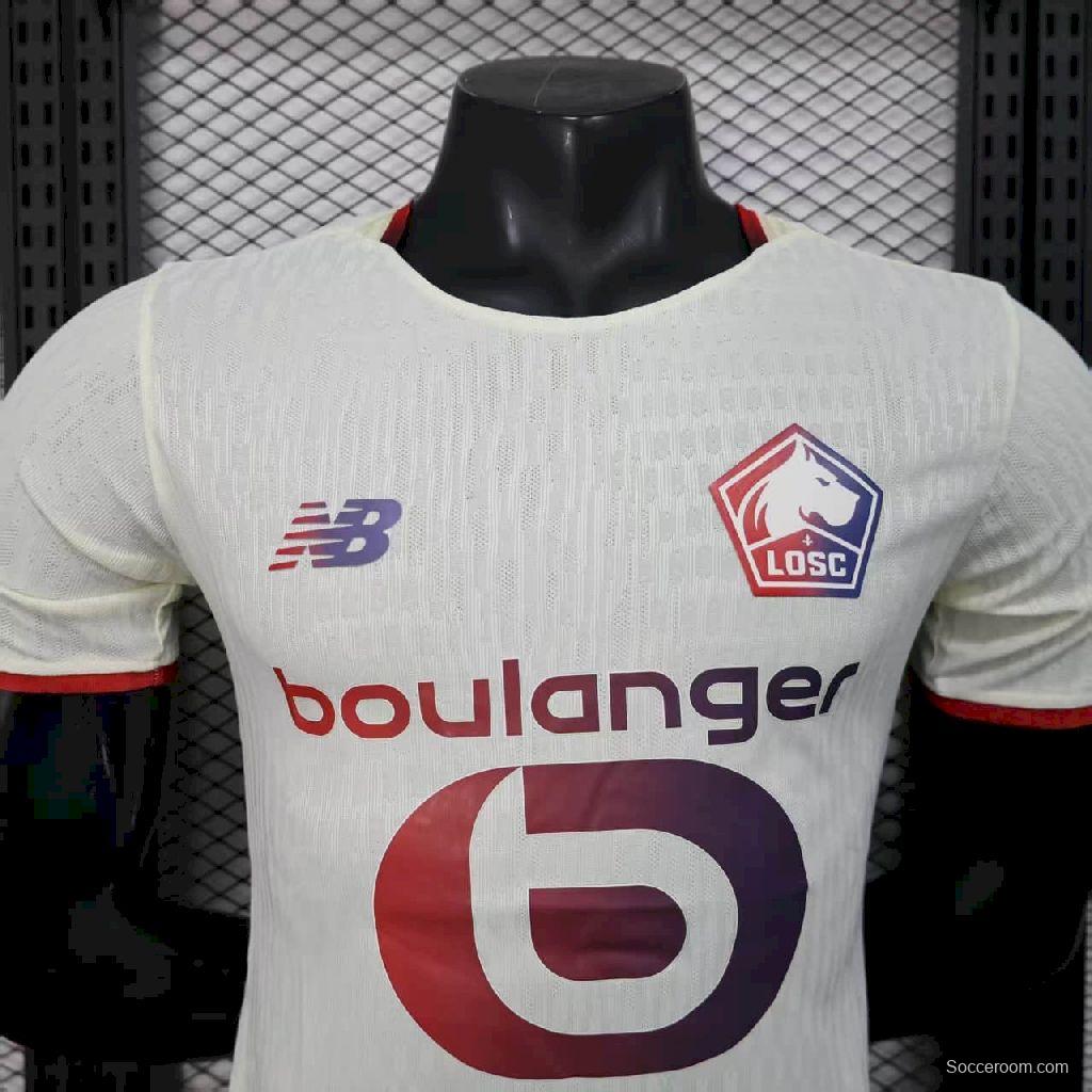 2025/26 Player Version Mens Lille OSC Away Jersey