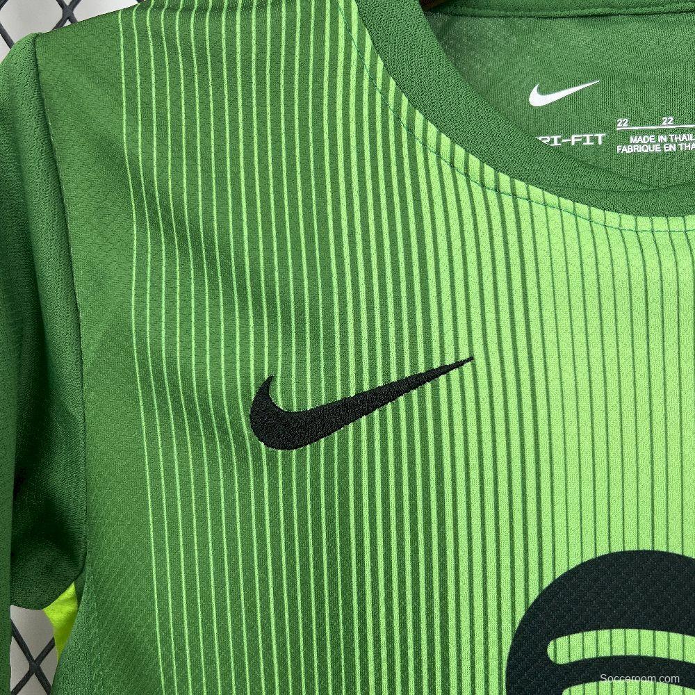 2025/26 Kids Barcelona Goalkeeper Kit