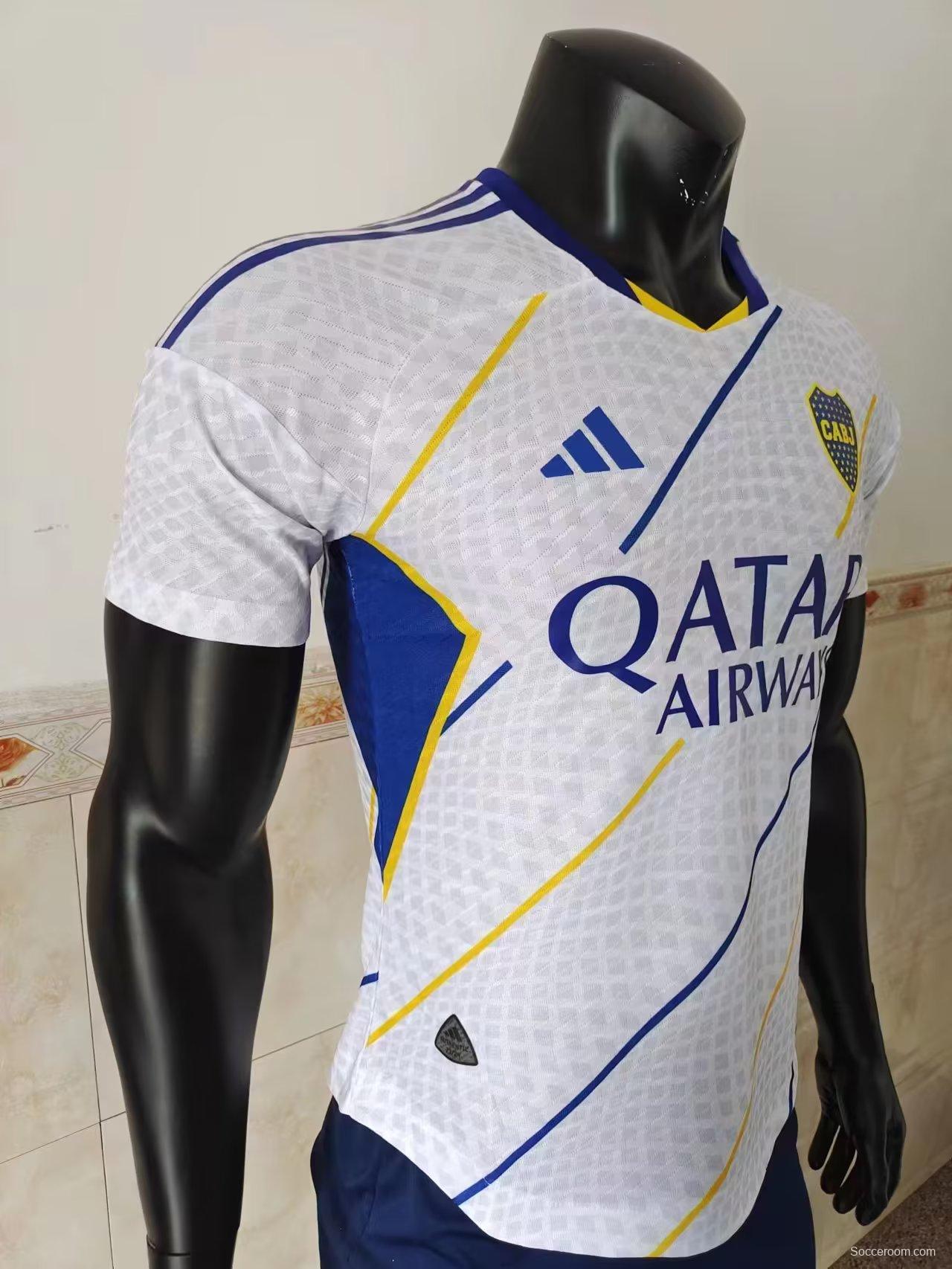 Player Version 23-24 Boca Juniors White Jersey