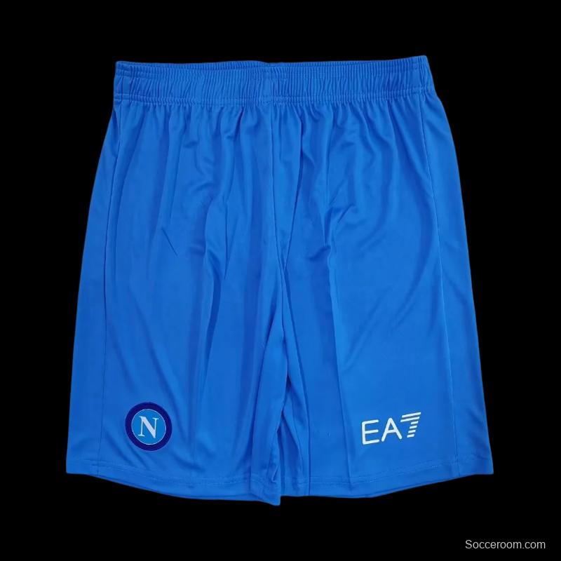 23/24 Napoli Away Blue Shorts