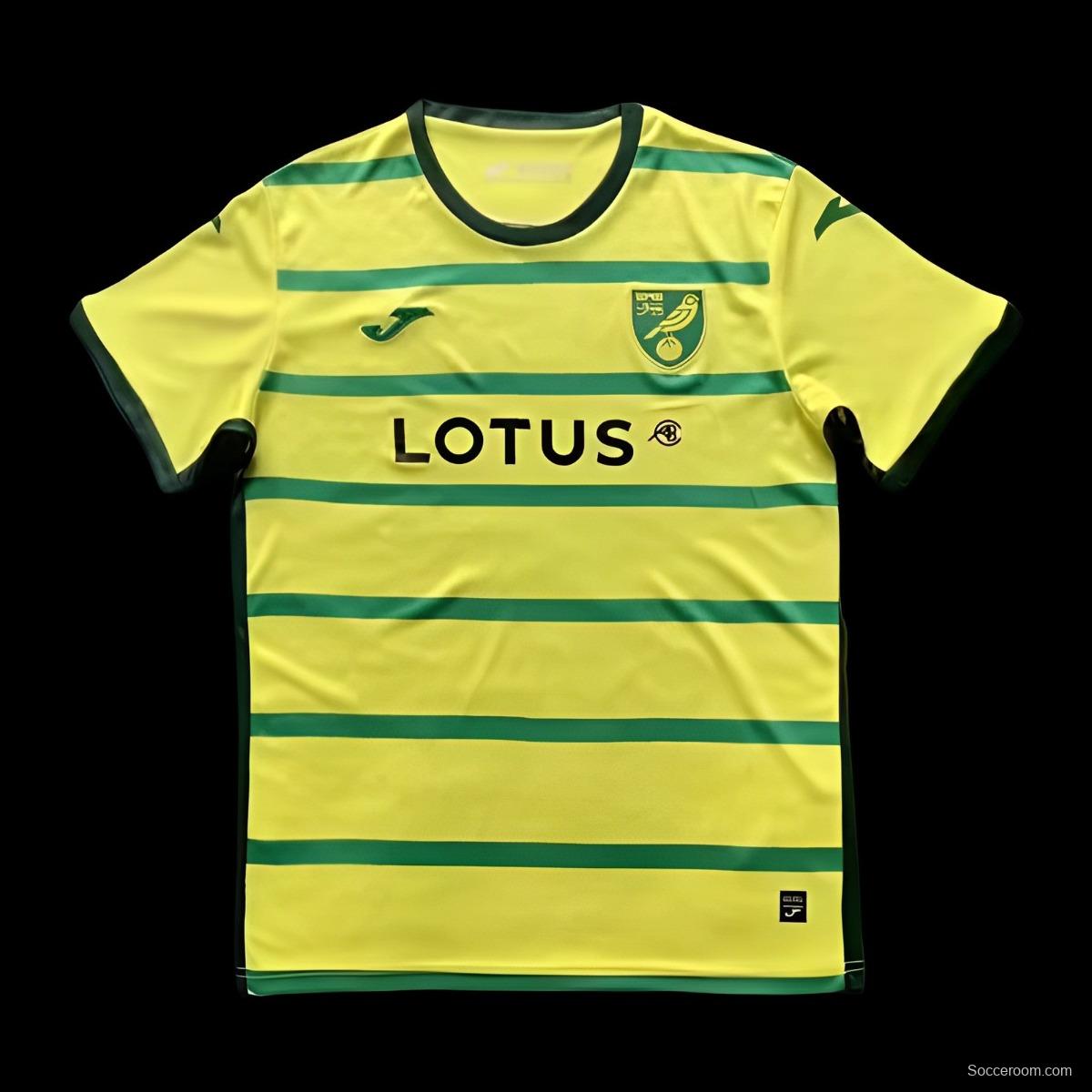 23/24 Norwich City Home Jersey