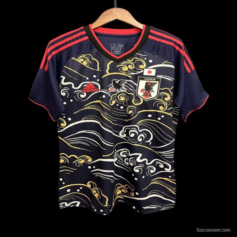 2023 Japan Black Propitious Clouds Jersey