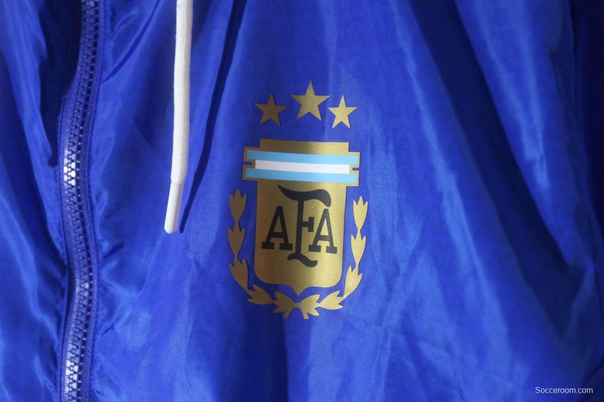 2024 Argentina Blue Windbreaker