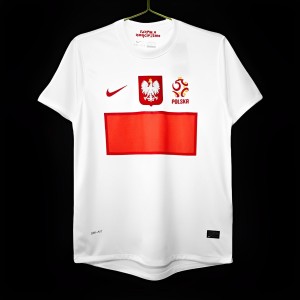 Retro 2012 Poland Home Jersey