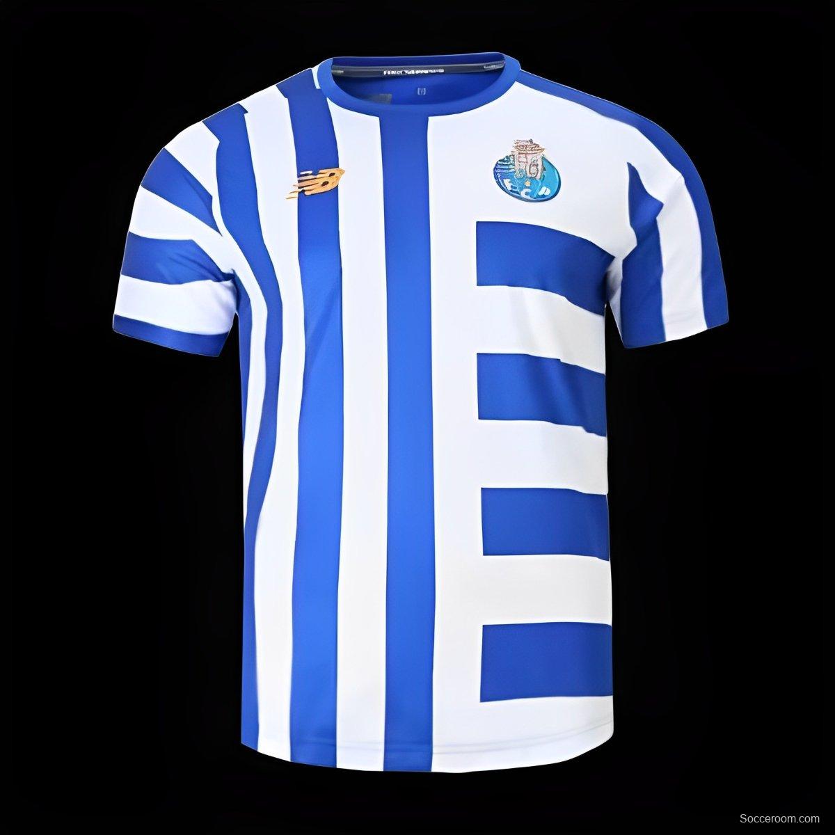 24/25 Porto White/Blue Pre-Match Jersey