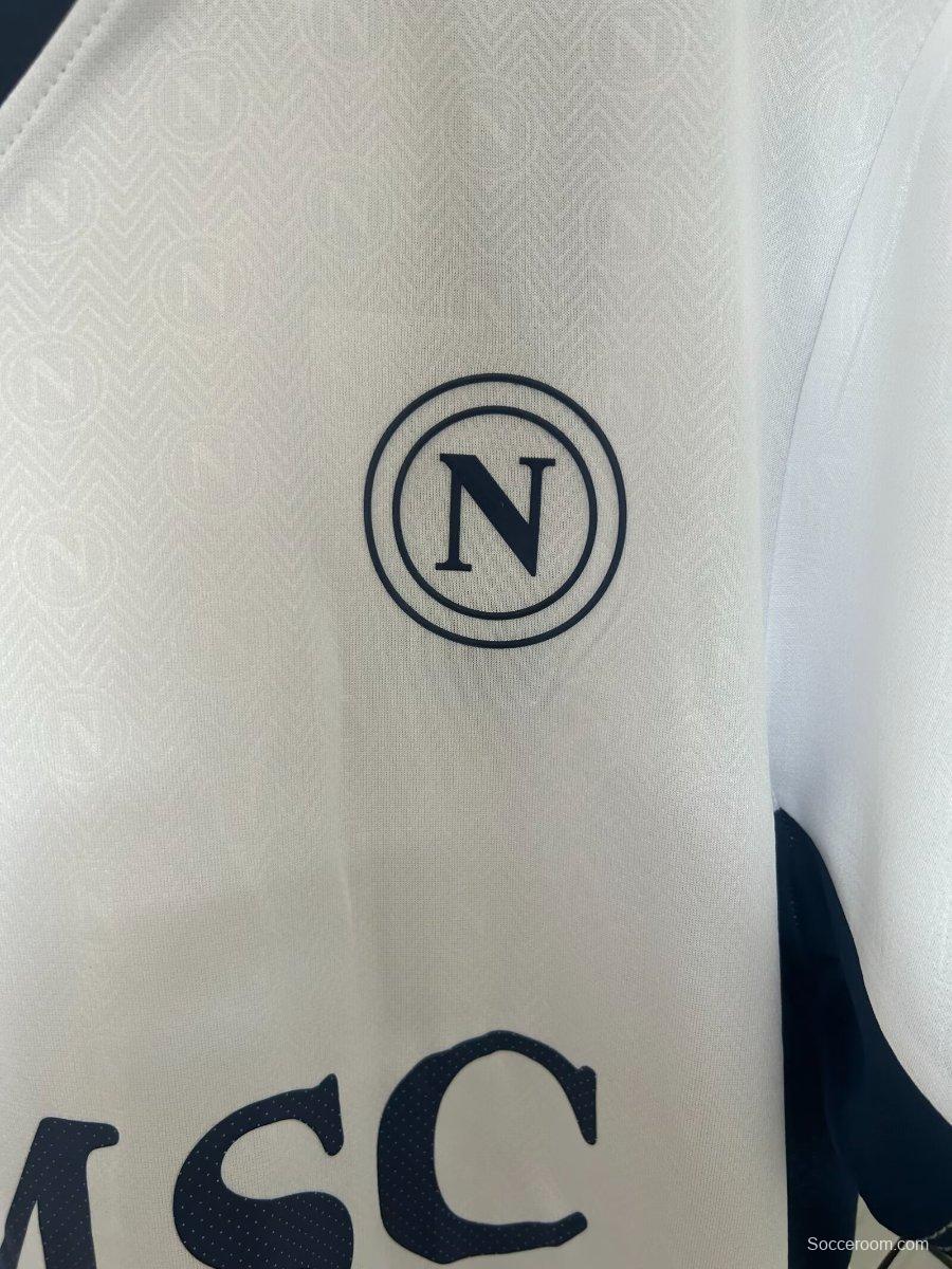 24/25 SS Napoli Away White Jersey