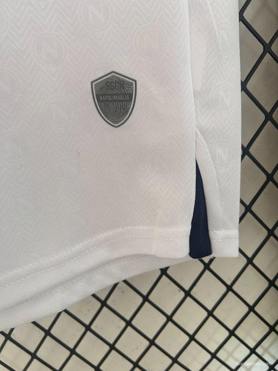 24/25 SS Napoli Away White Jersey