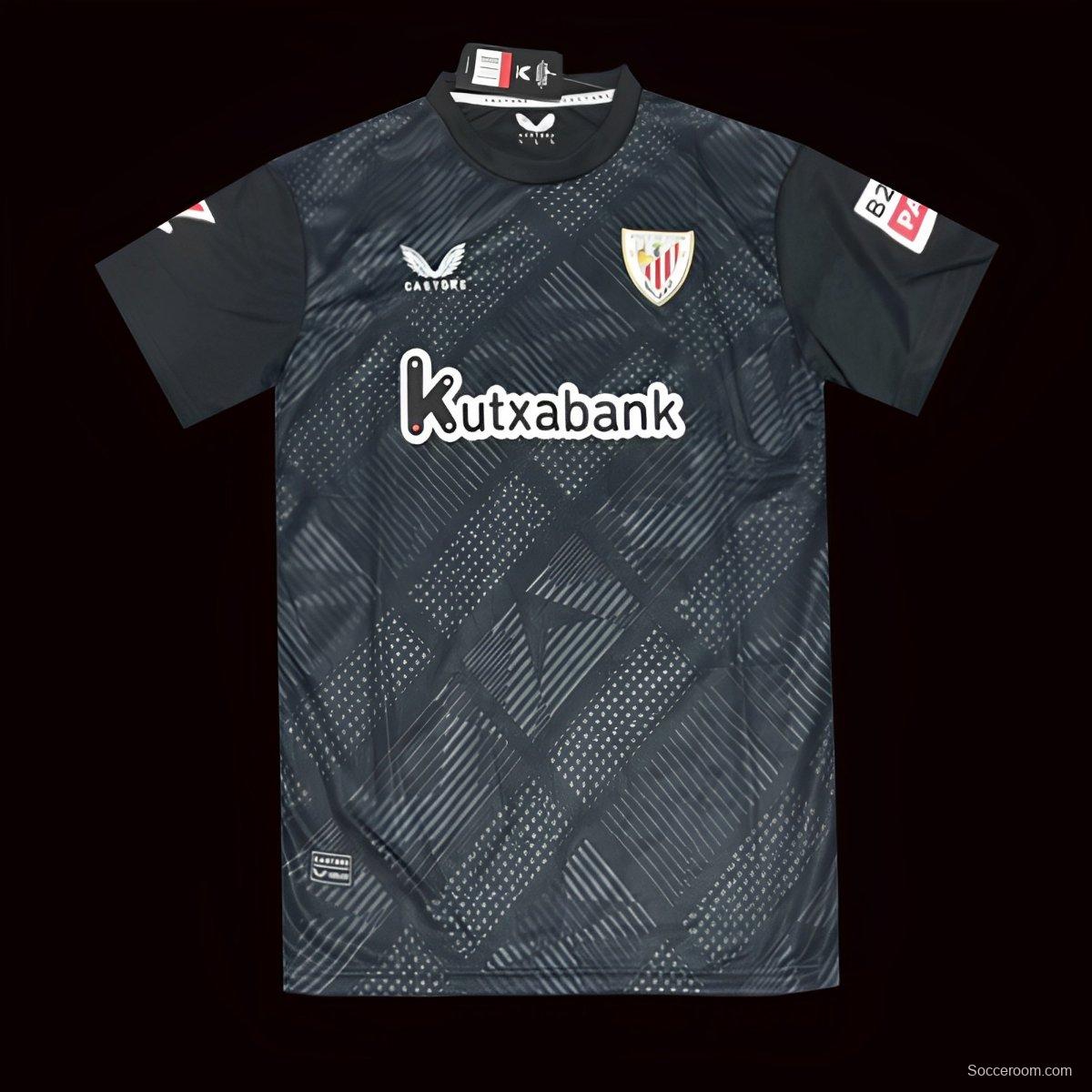 24/25 Athletic Bilbao Black Goalkeeper Jersey