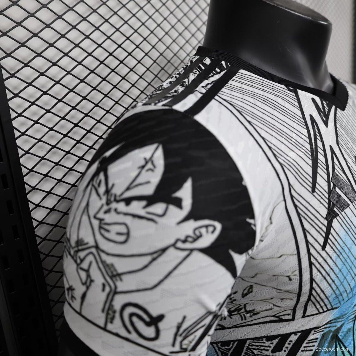 Player Version 2024 Japan Blue Saiyan Special Jersey