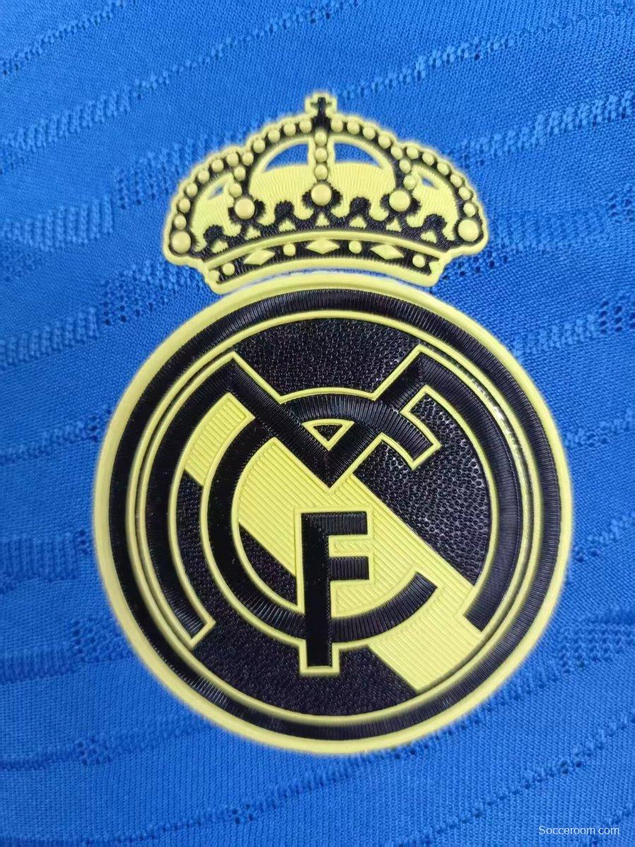 Player Version 24/25 Real Madrid Blue Polo Jersey