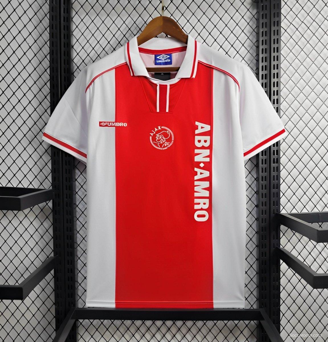 1998 Retro Ajax Home Jersey