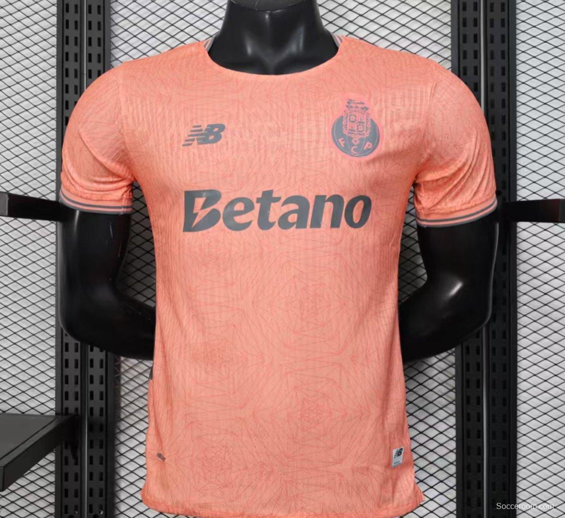 Player Version 25/26 Porto Away Pink Jersey