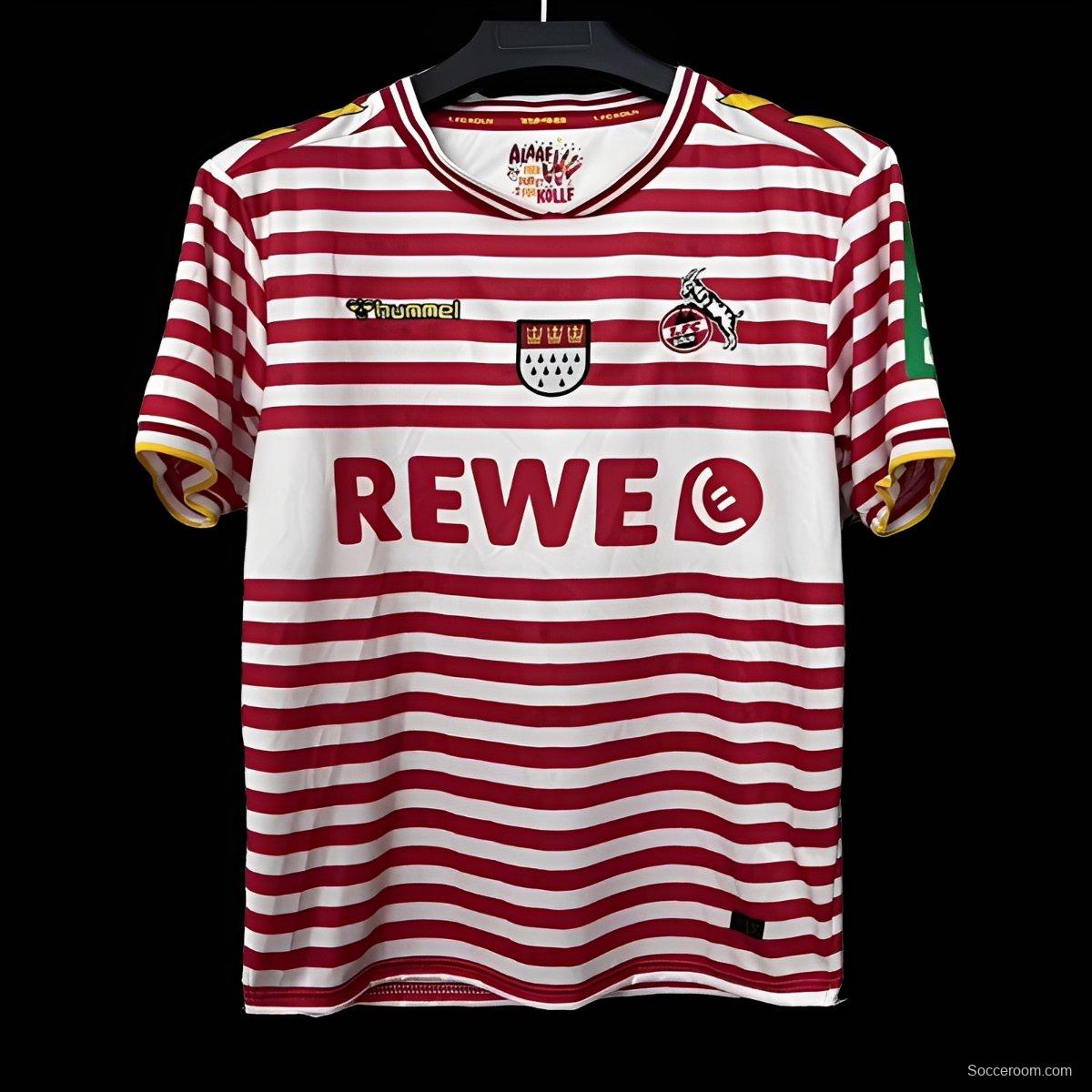 25/26 Koln Carnival White/Red Special Jersey