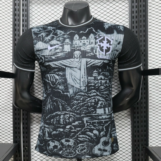Player Version 2026 Brazil Special Edition Black  Jersey