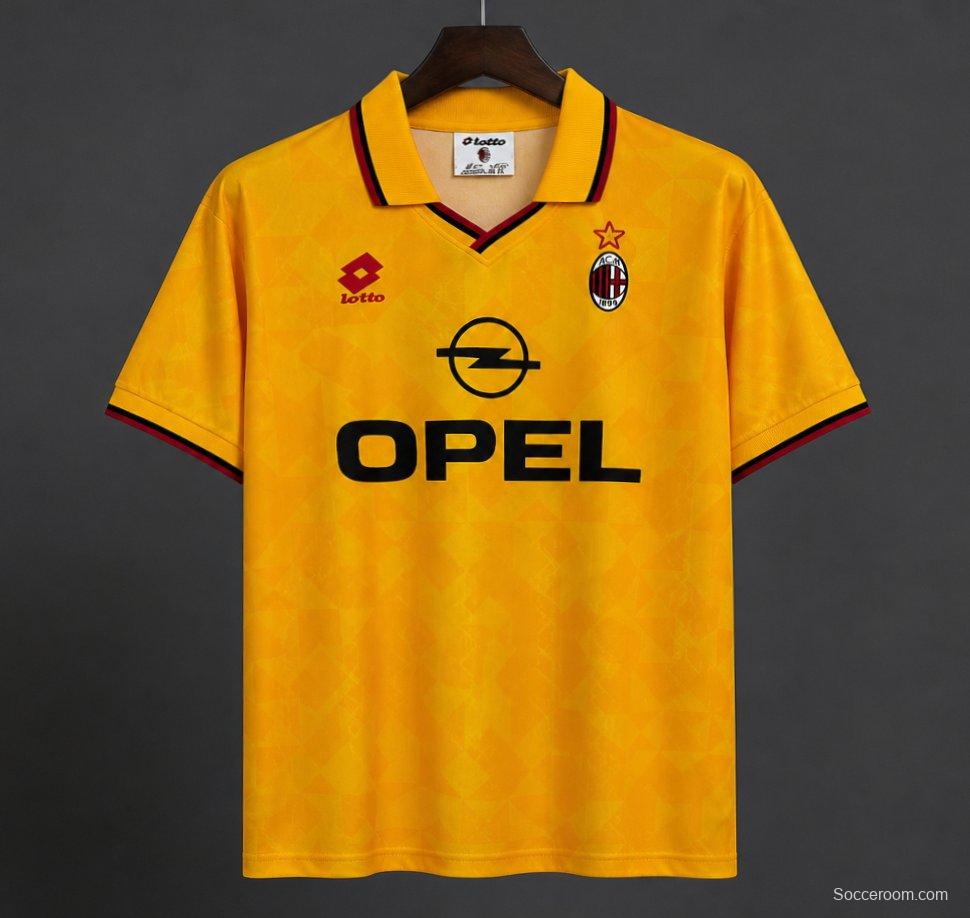 Retro 1995/96 AC Milan Third Soccer Jersey