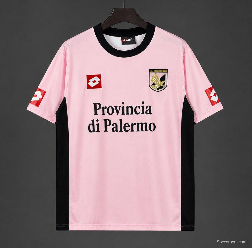 Retro 2004/06 U.S. Città di Palermo Pink & Black Home Jersey