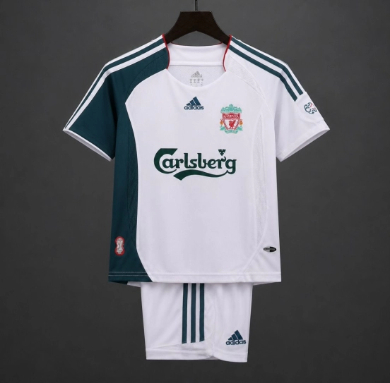 Retro 06/08 Kids Liverpool Away Jersey