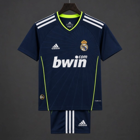 Retro 10/11 Real Madrid Away Navy Jersey